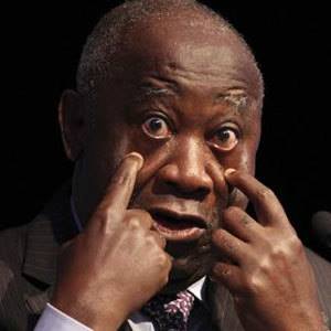 gbagbo avec les yeux