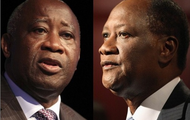 ouattara et gbagbo