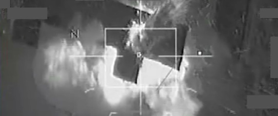 A grab image taken from a handout video released on November 17, 2015 by French Defense Audiovisual Communication and Production Unit (ECPAD) shows French warplanes bombing operational sites at the Islamic State's Syria stronghold Raqa. French warplanes targeted the Islamic State's Syria stronghold for the third consecutive day today, hitting jihadists who claimed responsibility for the Paris attacks, Defence Minister Jean Yves Le Drian said.  AFP PHOTO / ECPAD / EMA  = RESTRICTED TO EDITORIAL USE - MANDATORY CREDIT "AFP PHOTO / ECPAD / EMA " - NO MARKETING NO ADVERTISING CAMPAIGNS - DISTRIBUTED AS A SERVICE TO CLIENTS - TO BE USED WITHIN 30 DAYS FROM 17/11/2015==