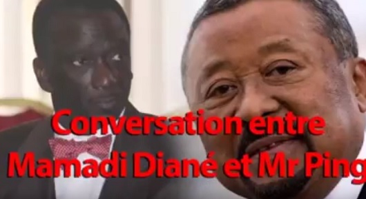 Conversation jean ping et Diané